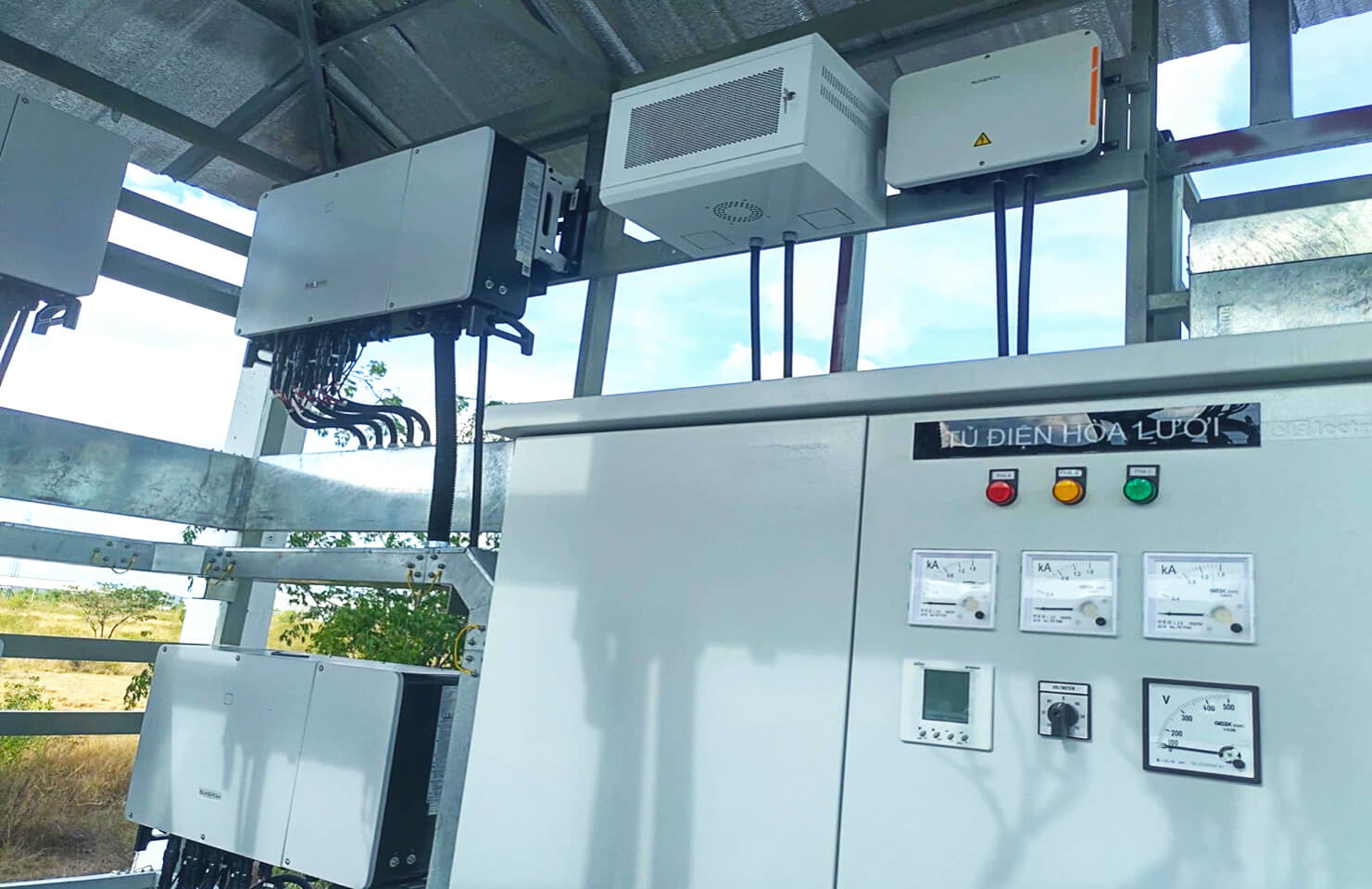 Cung cấp h?thống t?điện và thang máng cáp cho nhà máy SENDO