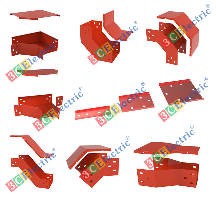 cút nối chuyển hướng máng cáp